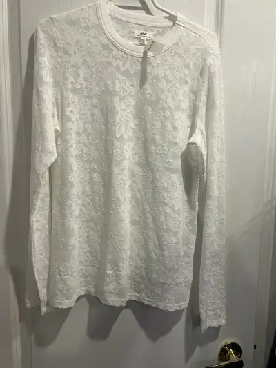 Aerie Lace Long Sleeve Top, View more