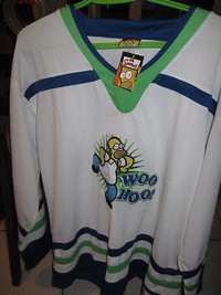 The Simpsons Hockey Jersey- Never worn