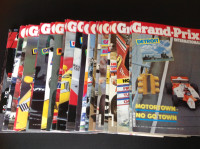 Grand Prix International Formula 1 Magazines (1982-1984)