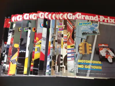 Grand Prix International Formula 1 Magazines (1982-1984), View more