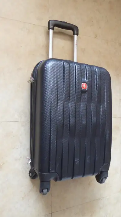 SWISS Carry-On with 4 Rolling Wheeled, View more