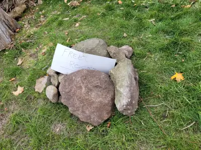 Free Rocks On Curb. Need Gone., View more