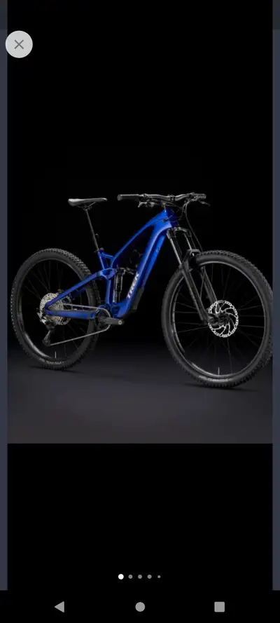 E-BIKE!! TREK FUEL EXe 9.5 NEW! Full Susp!!  Carbon, BLUETOOTH!!, View more