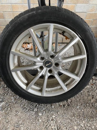 Winter Tires on Aluminum Wheels