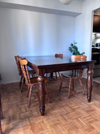 Dinning table- Solid wood 
