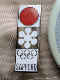 Japanese, Sapporo Winter Olympics Team Pin