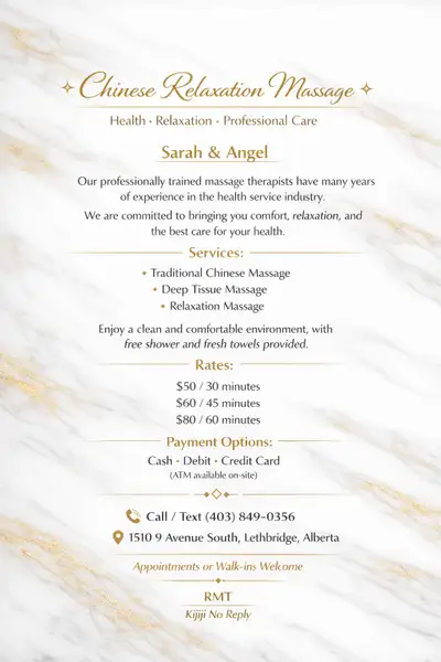 The Chinese Relaxation Massage Center, View more