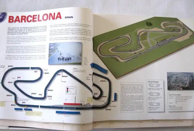 WORLD MOTOR RACING CIRCUITS BOOK. c. 1999 in Arts & Collectibles in West Island - Image 5