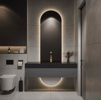 Luxury Tile Vanity (Sink and Cabinet)