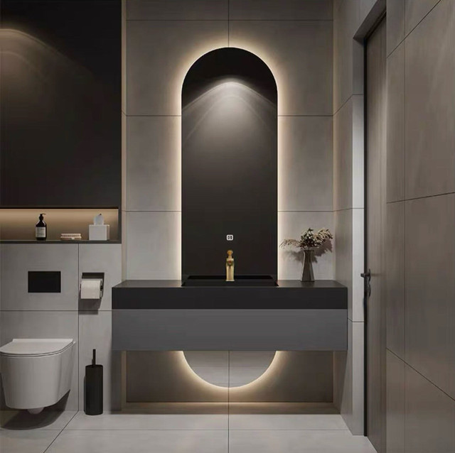 Luxury Tile Vanity (Sink and Cabinet) in Plumbing, Sinks, Toilets & Showers in Richmond