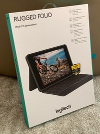 Brand New Logitech Rugged Folio/Keyboard for iPad 7/8/9th gen