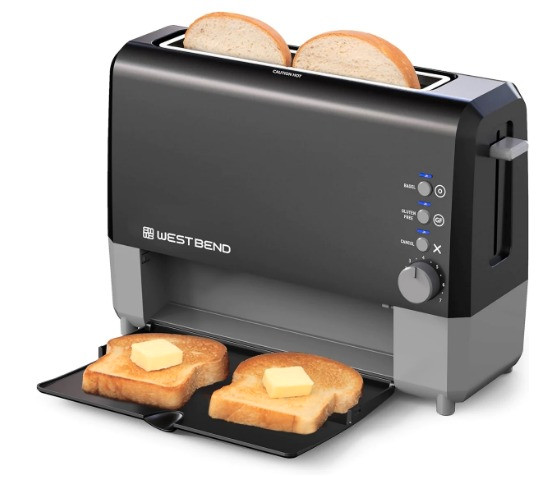 West Bend 77224 QuikServe Slide Through Wide Slot Toaster in Toasters & Toaster Ovens in Cambridge