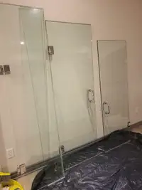 Shower glass and doors