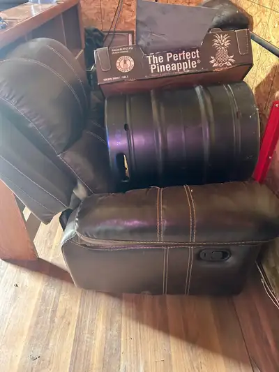 Free lazy boy makes a good shop chair