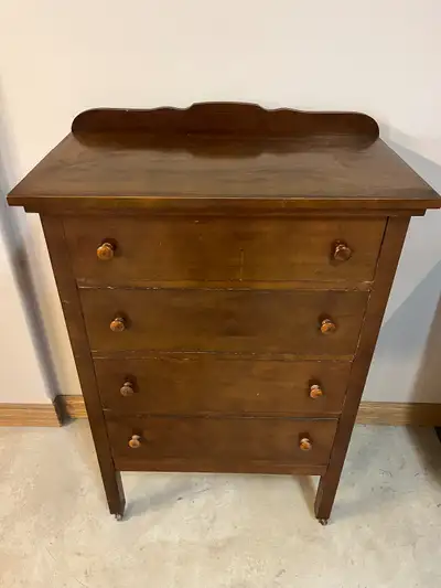 Antique Wood Dresser, View more