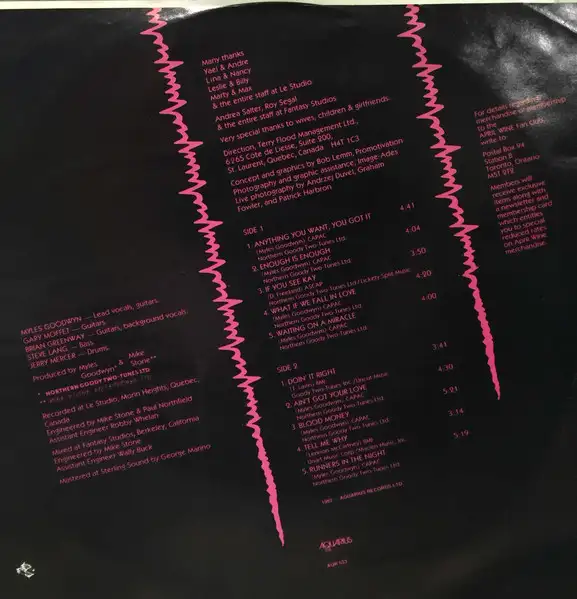 April Wine 1982 LP record album Power Play vinyl in CDs, DVDs & Blu-ray in Markham / York Region - Image 6