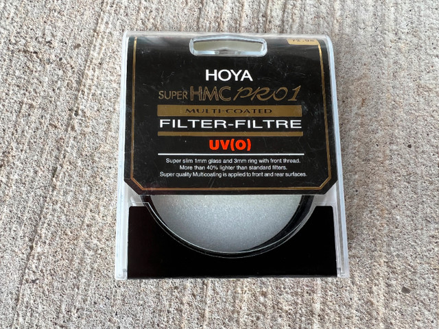 Hoya Super HMC Pro-1 UV (O) Filter in Cameras & Camcorders in Kitchener / Waterloo