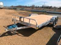 Aluminum double axle trailer Forsale