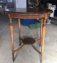 Antique Black Walnut Occasional Table