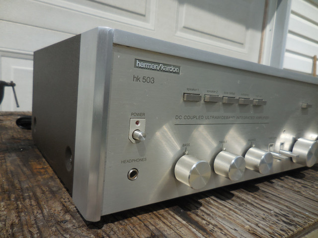 Harman Kardon hk 503 DC Coupled Integrated Amplifier in Stereo Systems & Home Theatre in Edmonton - Image 4