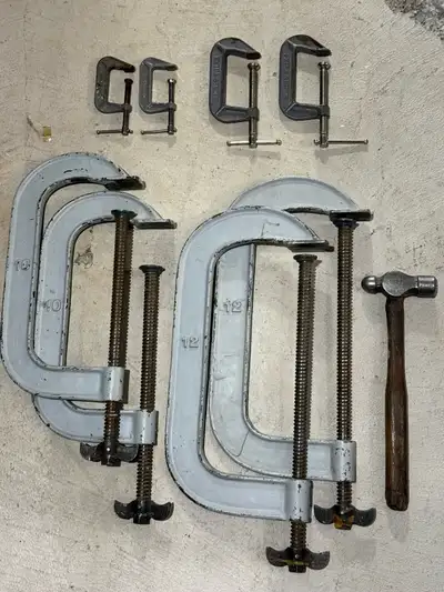 Clamps - large and small, View more