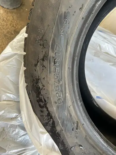 Selling a set of two winter tires, perfect for getting your vehicle ready for the snowy season! Thes...
