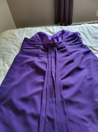 Custom fit Violet Bridemaid dress