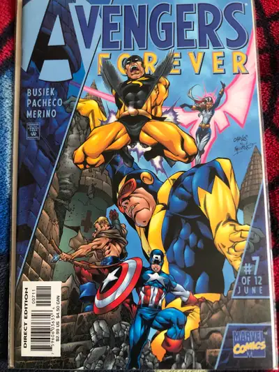 Marvel Comic Books AVENGERS FOREVER #7 (1998/99) in NEAR MINT CONDITION. Bagged and Boarded. Writer:...