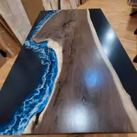 Alberta made live edge hardwood tables