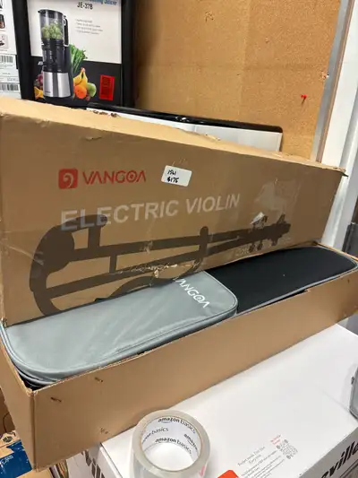 Discover the Vangoa Electric Violin, a fantastic instrument for musicians looking to explore new sou...