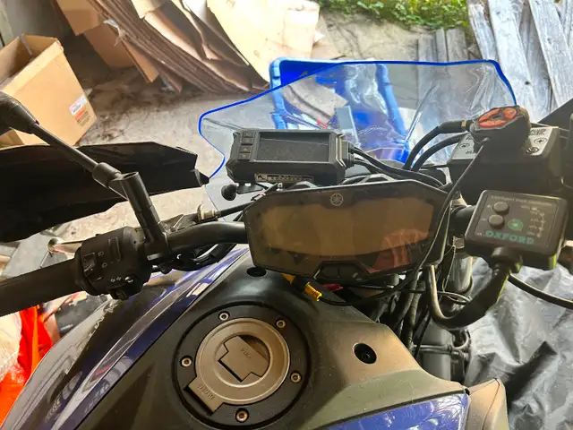 2016 Yamaha MT07 -  Well cared for Yamaha blue -  asking $7000 in Sport Bikes in Delta/Surrey/Langley - Image 9