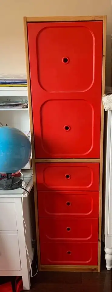 Ikea Trofast Children Storage Wardrobes with Drawers - made out of solid pine wood. Selling as kids...