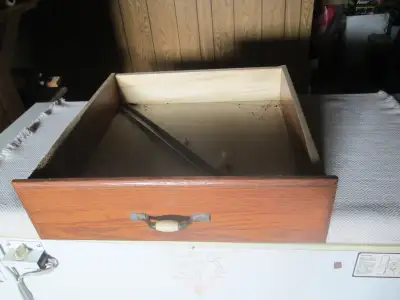 cupboard drawer #3  (20 w x 20 l x 4d) with track., View more