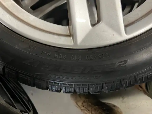 Pirelli Ice Zero Studless Winter Tires and Rims  225/50R17 in Tires & Rims in Oshawa / Durham Region - Image 3