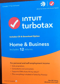 2023 Turbotax software Home & Business