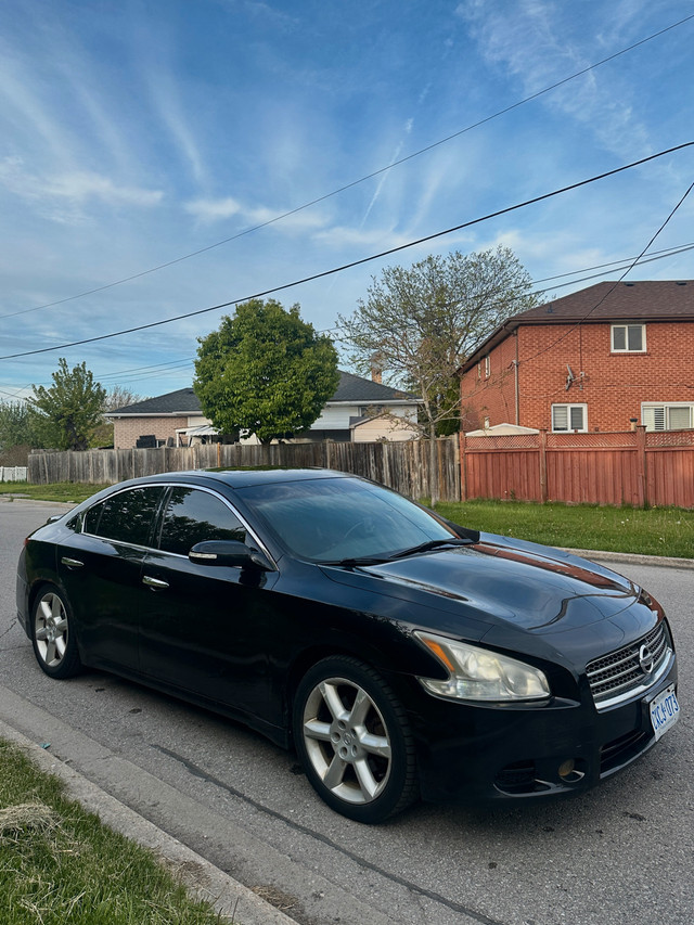 2010 Nissan Maxima V6 | Black on Black | Reliable & Sporty in Cars & Trucks in City of Toronto - Image 2