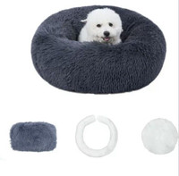 New Round Dog & Cat Bed Donut size M
