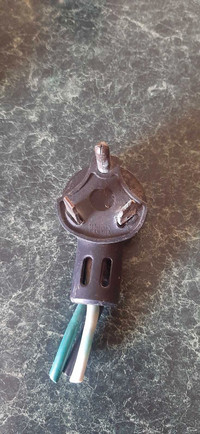Male end plug,  30 amp