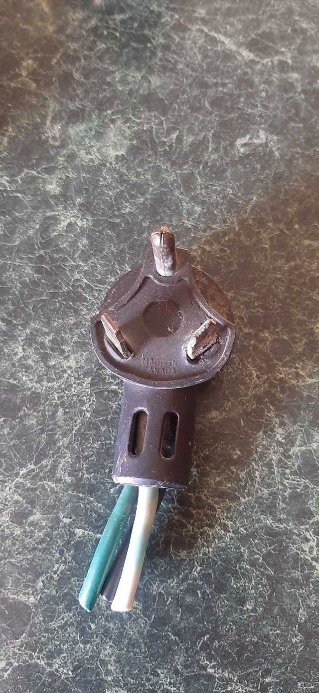 Male end plug,  30 amp in Electrical in Trenton