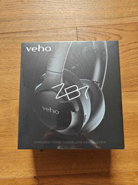 BNIB Veho ZB7 Wireless Noise Cancelling Headphones 