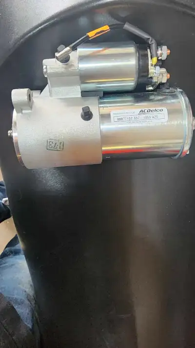 Brand new not remanufactured starter. AC Delco.