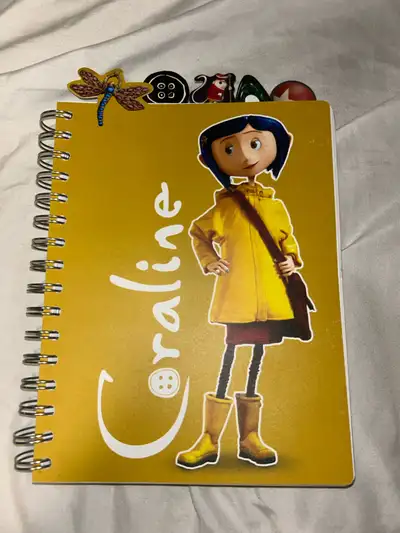 Coraline Spiral Notebook, View more