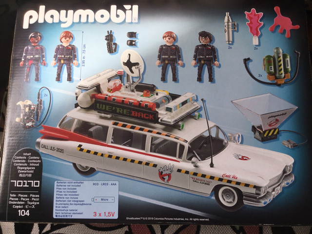 Playmobil Ghostbusters mega Bloks (new in Box) in Toys & Games in La Ronge