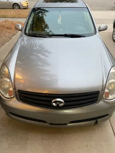 2006 Infinity G35x is an amazing car with minimal problems. The gas gauge and Bluetooth are the only...