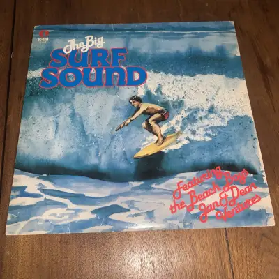 2 Surf rock LP records Jan & Dean. The big surf sound. , View more