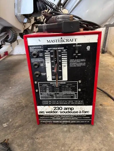 Mastercraft Arc Welder - 230 amp, View more