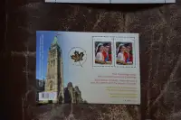 Stamps: Canada 2011 Duke/Duchess w/ Tour Emblem. Scott 2777b.