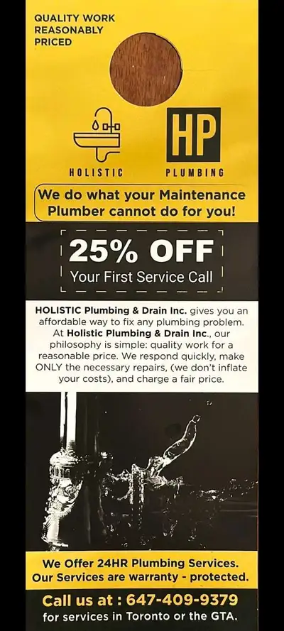 LICENSED PLUMBER AVAILABLE FOR ANY JOB . CALL 6474099379, View more