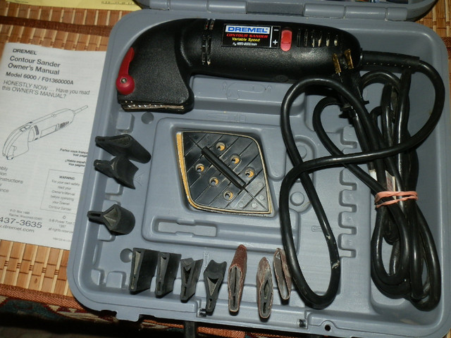 Dremel Contour Sander 6000 W/ Case + Accessories in Power Tools in Dartmouth - Image 2