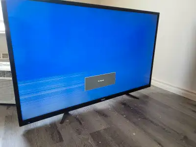 As shown in the picture, there are lines along the bottom of the TV, but they don't block whatever i...